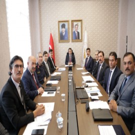 Üniversitenin güvenlik tedbirleri görüşüldü