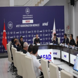 AFAD, Hatay için toplandı