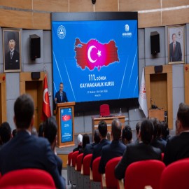 Bakan Fidan, kaymakam adaylarıyla bir araya geldi