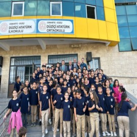 "Eğitim kurumları, toplumun temel yapı taşlarıdır"