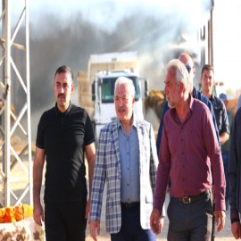 Kuş sürüsünün çarptığı yüksek gelirim hattı, çiftliği yok etti