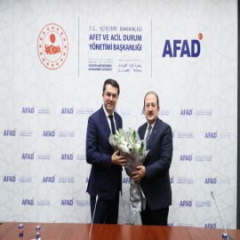 AFAD Başkanlığı'na atanan Pehlivan göreve başladı
