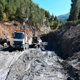Sulama göletinde temizlik seferberliği başlatıldı
