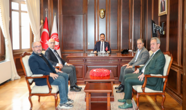 MİA Haber ve BHA heyetinden Hatay Valisi Masatlı'ya ziyaret