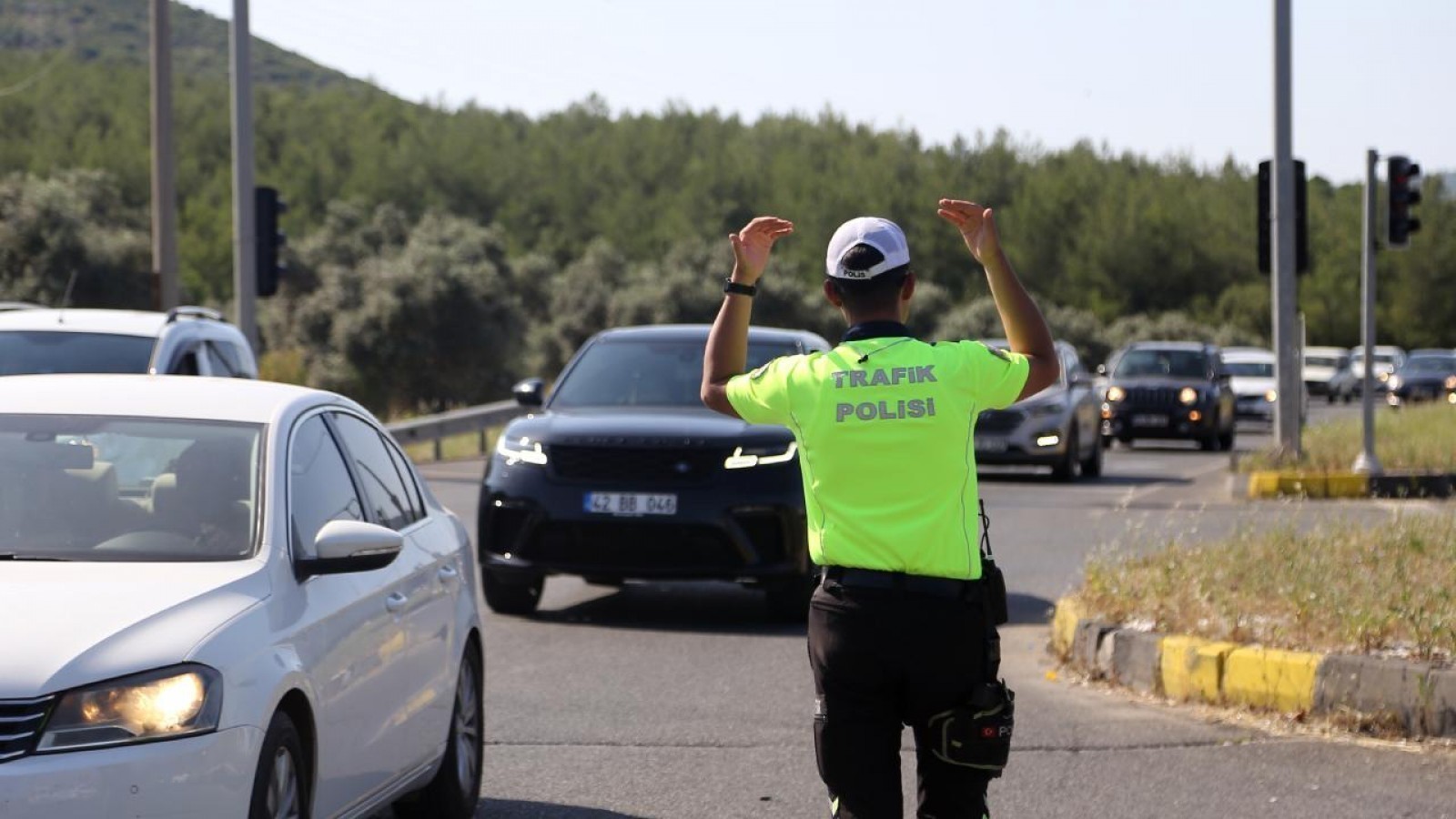 Trafikte sıkı denetim;