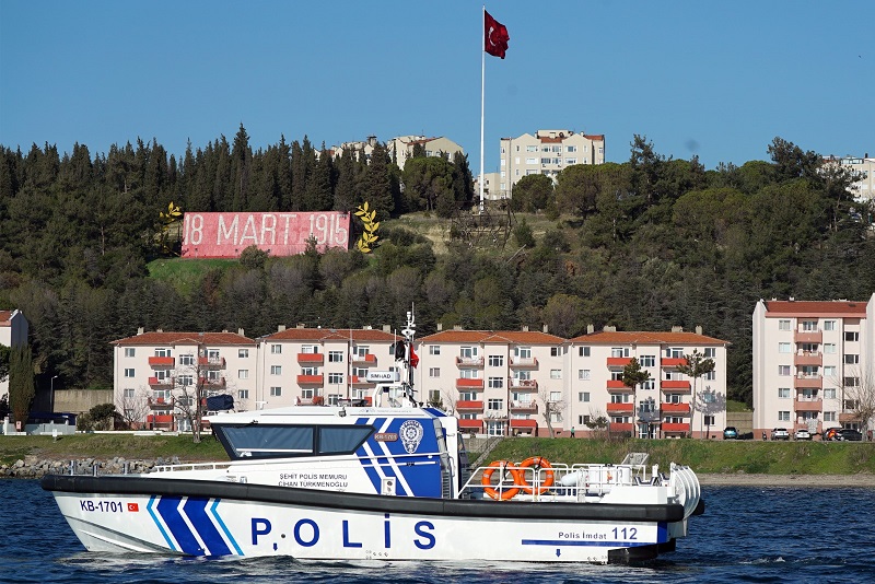 Karakol botuna şehit polisin ismi verildi;