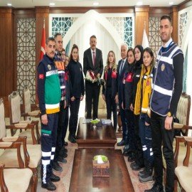 “112 personelleri devletin şefkatli yüzünü temsil ediyor”