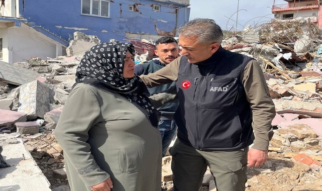 “Devletimiz tüm imkanlarıyla depremzedelerin yanında”