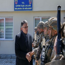 Belbuka üs bölgesindeki jandarmaya moral
