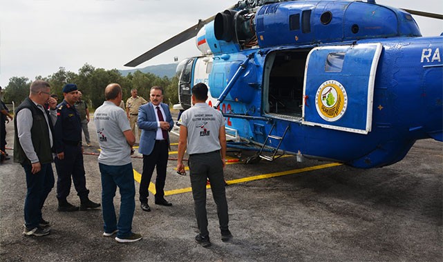Balıkesir'de Kazdağları için önlem alındı: Yeni helikopter olası yangınlar için hazır!
