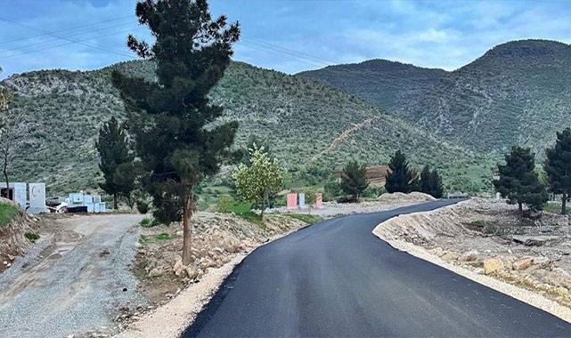 Batman'da karakol yolu yenilendi, ulaşım güvence altına alındı