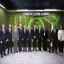 Bakan Yardımcısı Demiralp'ten Türkiye Çevre Ajansı'na ziyaret!