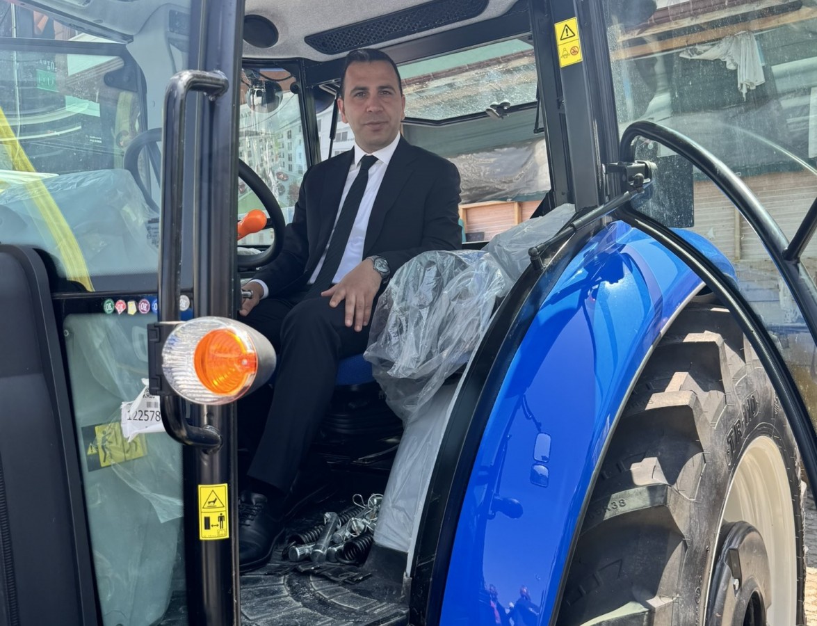 "Kelkitli çiftçilerimize hayırlı olsun";