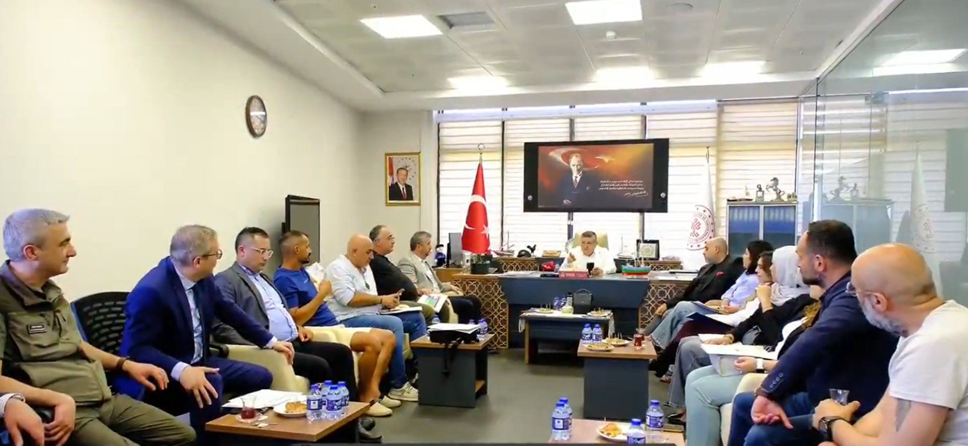 ''Hedefimiz; turistlerin kalış sürelerini uzatmak, turizmi dört mevsime yaymak'';