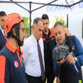 Çankırı’da heyelan tatbikatı ile afet hazırlığı güçlendirildi