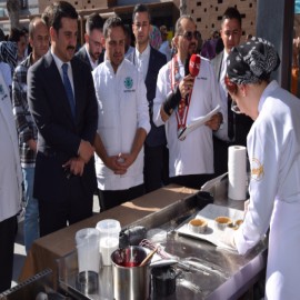 Konya'nın yemekleri yarıştı, Kaymakam oy verdi