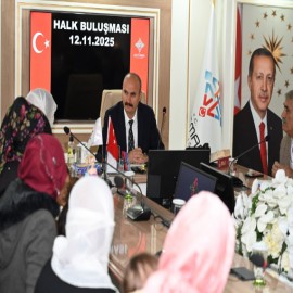 "Halk buluşması, milletimizle kurduğumuz bağın en somut göstergesi"