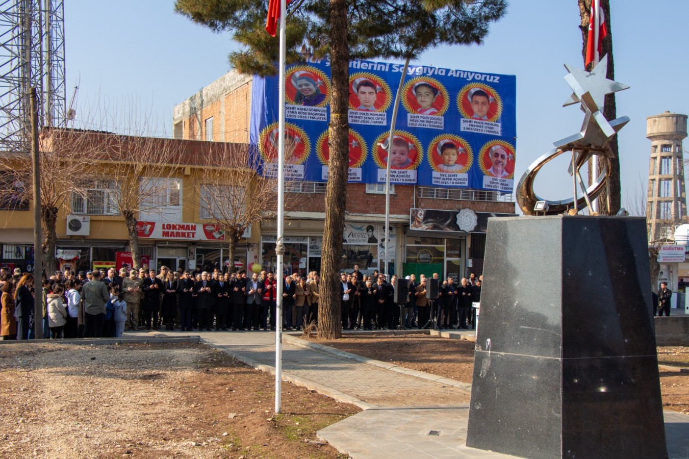 Çınar şehitleri unutulmadı;