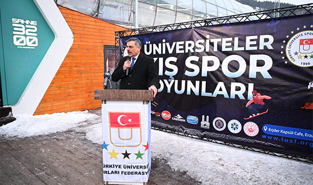 300'den fazla sporcuyu ağırlayan Erzurum kış sporlarında zirvede!;