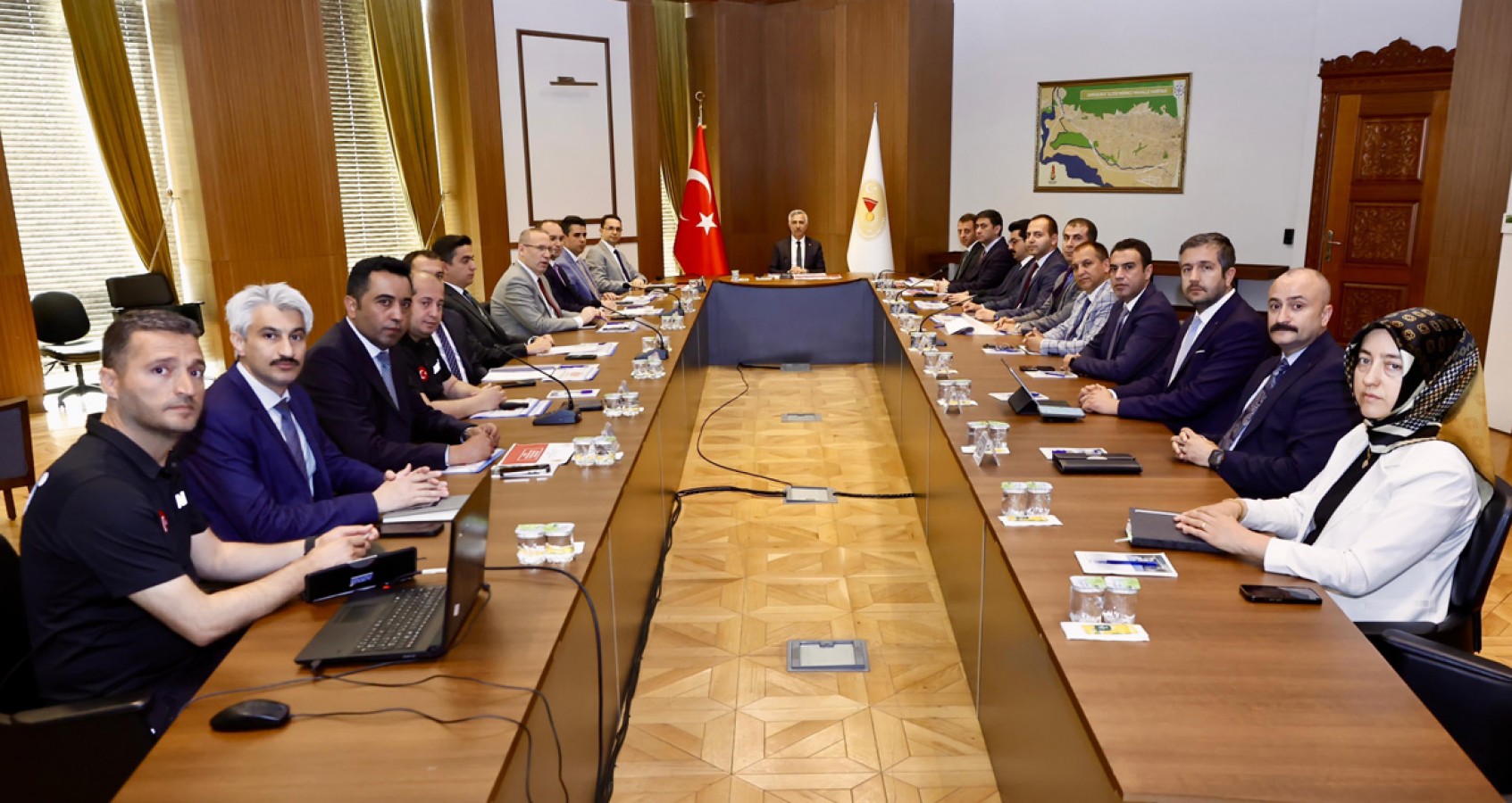 Kahramanmaraş'taki konteyner kentlerin durumu istişare edildi;