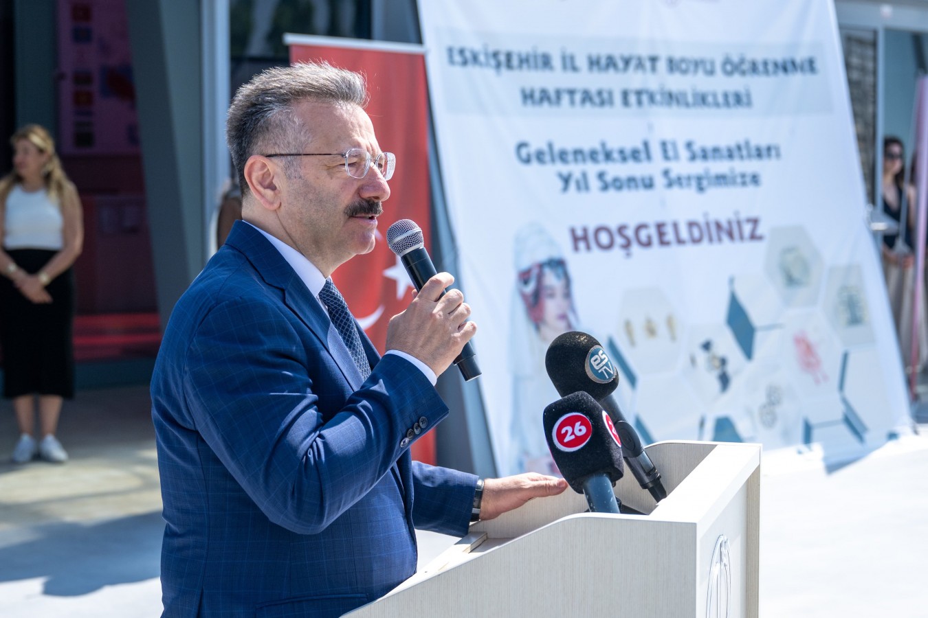 Eskişehir'de bir yıllık emek görücüye çıktı;