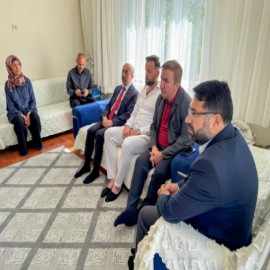 Vali Hamza Aydoğdu’dan yürekleri burkan taziye ziyareti