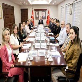 Vali Mustafa Yavuz, Adana Kalkınma Programı proje ekibiyle bir araya geldi