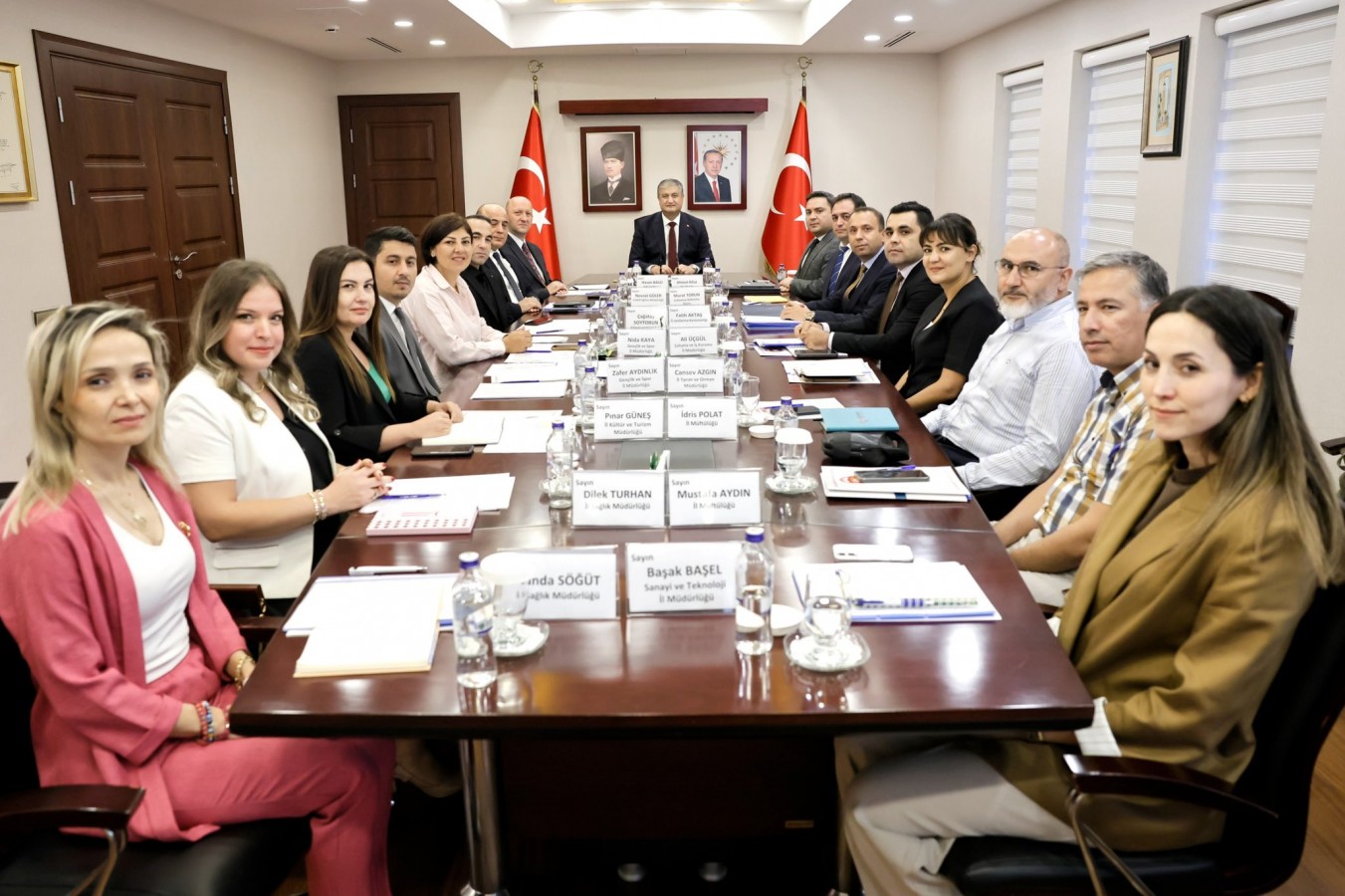 Vali Mustafa Yavuz, Adana Kalkınma Programı proje ekibiyle bir araya geldi