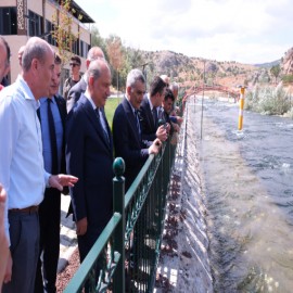 Vali Özkan ve Bakan Yardımcısı Polat Çekerek Rafting Parkuru'nda!