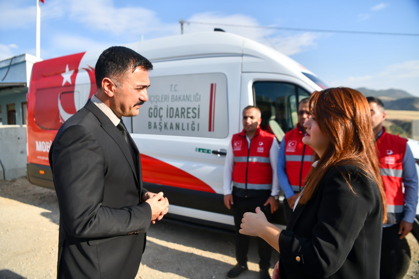 Tunceli'ye mobil göç noktası aracı tahsis edildi;