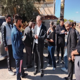 Merkezefendi'de bir evin tavanı çöktü, kaymakam olay yerine gitti!