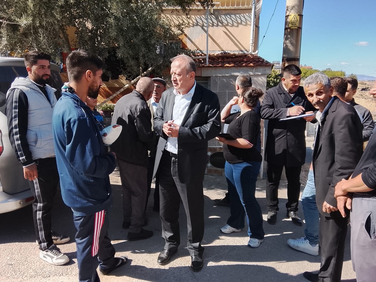 Merkezefendi'de bir evin tavanı çöktü, kaymakam olay yerine gitti!;