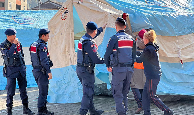 Karabük'te 7,2 senaryolu deprem tatbikatı gerçekleştirildi;