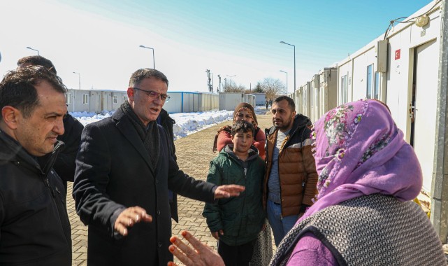 Van, Malatya’ya konteyner kent kuruyor