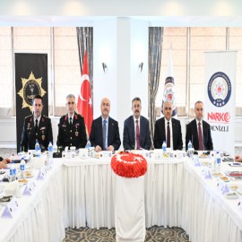 Denizli’de uyuşturucuyla mücadele masaya yatırıldı