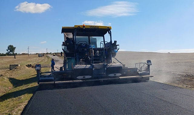 Edirne’de köy yolları ve altyapı güçleniyor