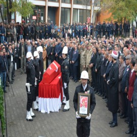 Şehit Lütfü Baykar, son yolculuğuna uğurlandı