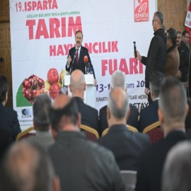 "Isparta’daki çiftçilerimiz, Hollanda'daki çiftçiyle rekabet eder durumda"