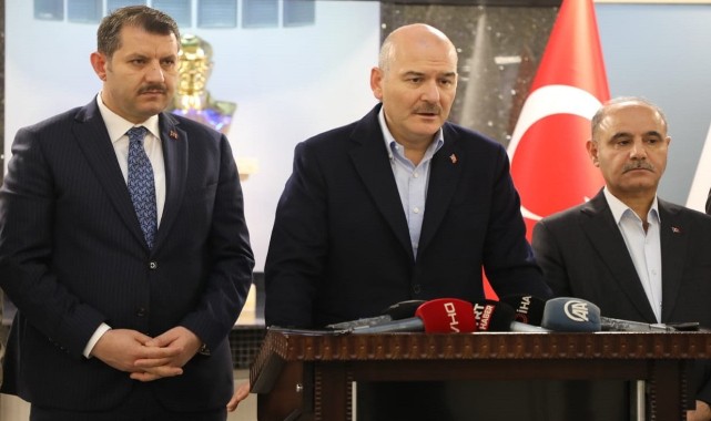 Urfa’daki operasyonun startını Bakan Soylu verdi