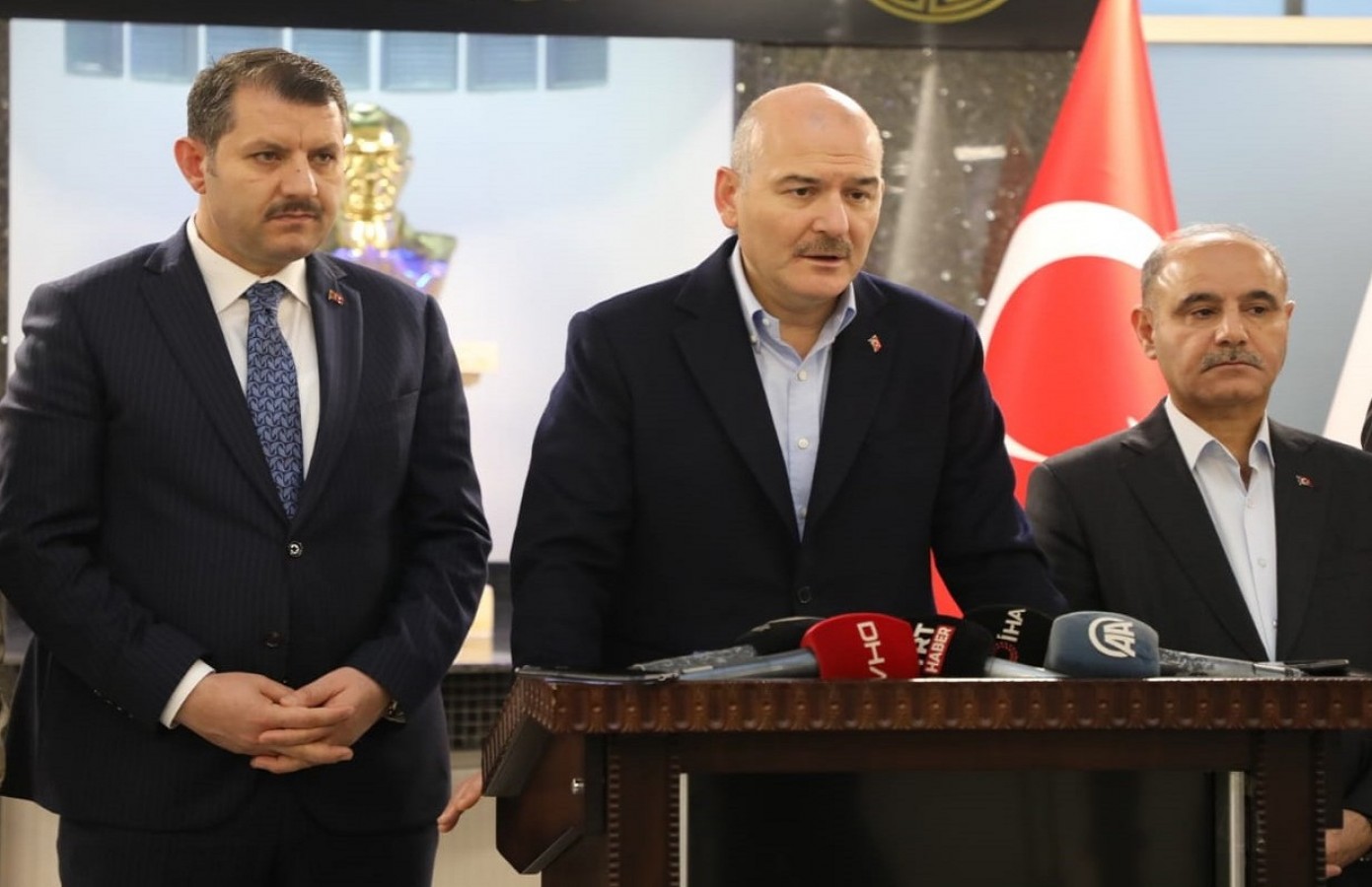 Urfa’daki operasyonun startını Bakan Soylu verdi;