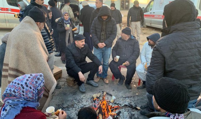 Şubat maaşını AFAD’a bağışladı