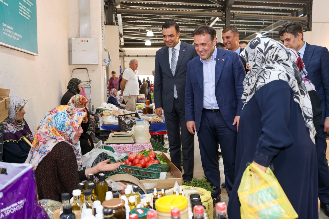 Vali Sözer, Söğüt'ün nabzını tuttu;