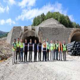 Sivas’ta ulaşımı rahatlatacak tünelde son aşamaya gelindi
