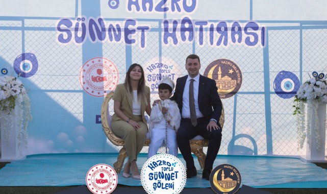 Hazro’da toplu sünnet şöleni