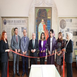 Osman Hamdi Bey Odası sanatseverlerle buluştu