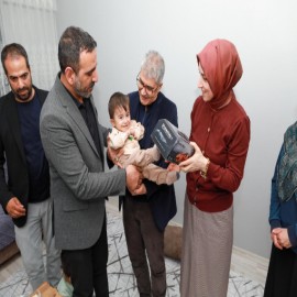 SMA Tip-1 hastası Efrayim bebeğe Valilik desteği