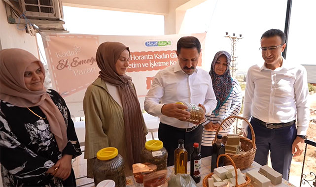 ''Kadınlarımızın emeği, ilimizin yeniden ayağa kalkma yolculuğuna güç katıyor'';