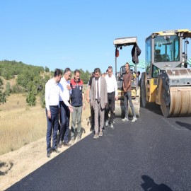 Karabük’te köylerin ulaşım altyapısı güçleniyor