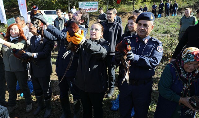 Sülün salımı yapan Vali Arslan, vatandaşları uyardı