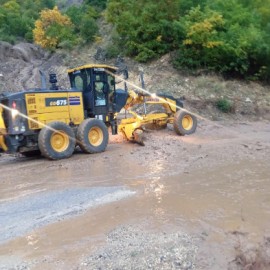 Tunceli’de akarsuların debileri yükseldi!